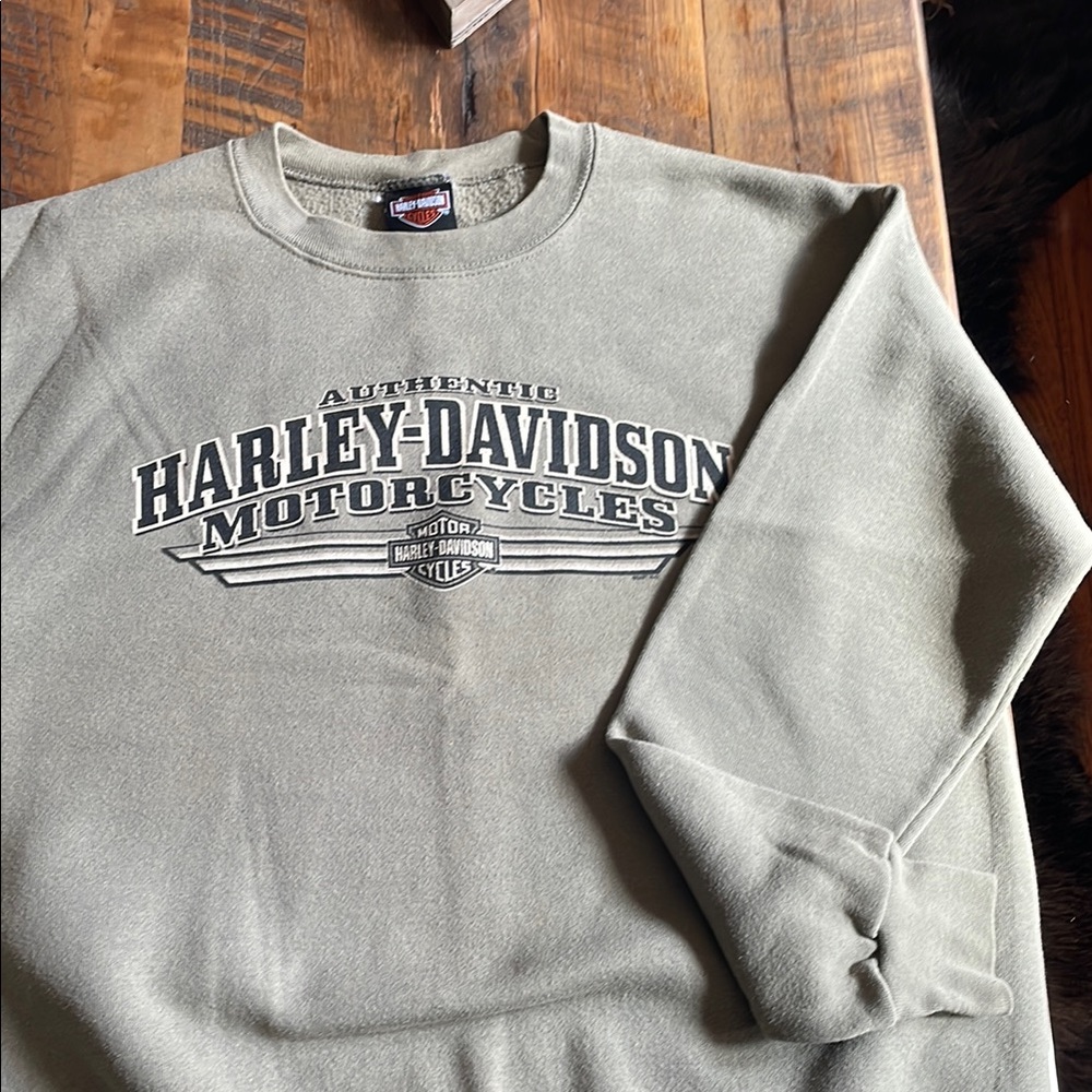 Harley-Davidson Green Sweatshirt
